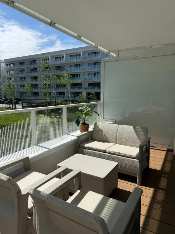 Möblierte Terrasse